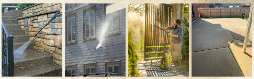 top pressure washing areas for residential property
